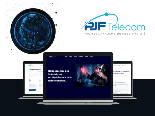 PJF Telecom<br><span>Télécommunication</span>